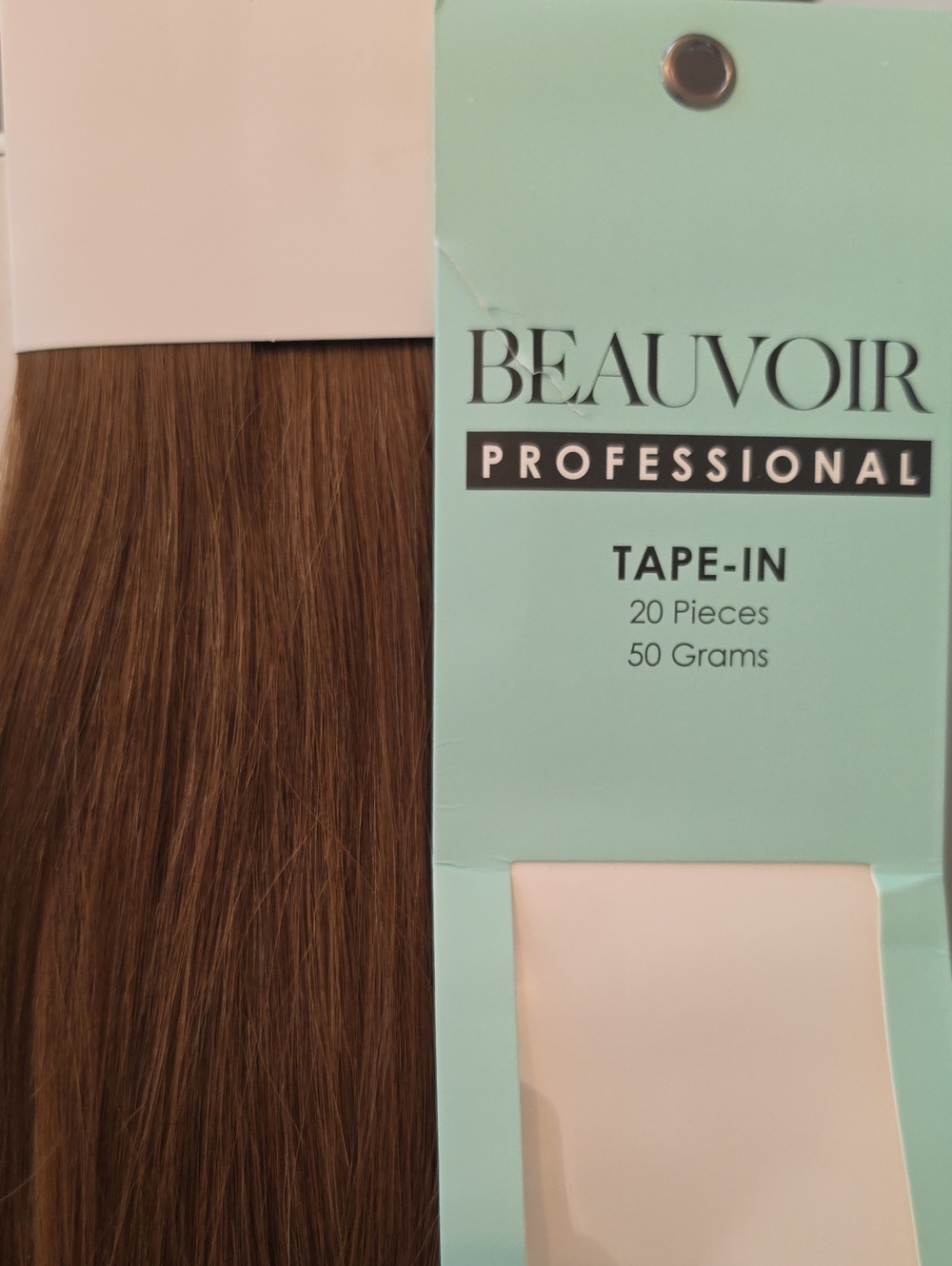Tape-In Hair Extensions — Chocolate Brown #4 12 Pieces
